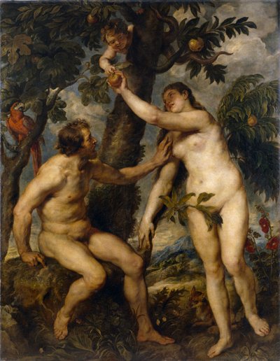 Adam and Eve by Peter Paul Rubens